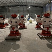 廣西桂林卡通雕塑 讓廣場氛圍“活”起來的藝術營造